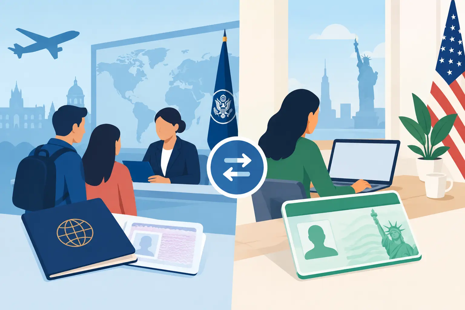 Consular Processing Versus Adjustment of Status